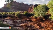 Dramatic Video Shows Flash Flood In Utah After Powerful Thunderstorm