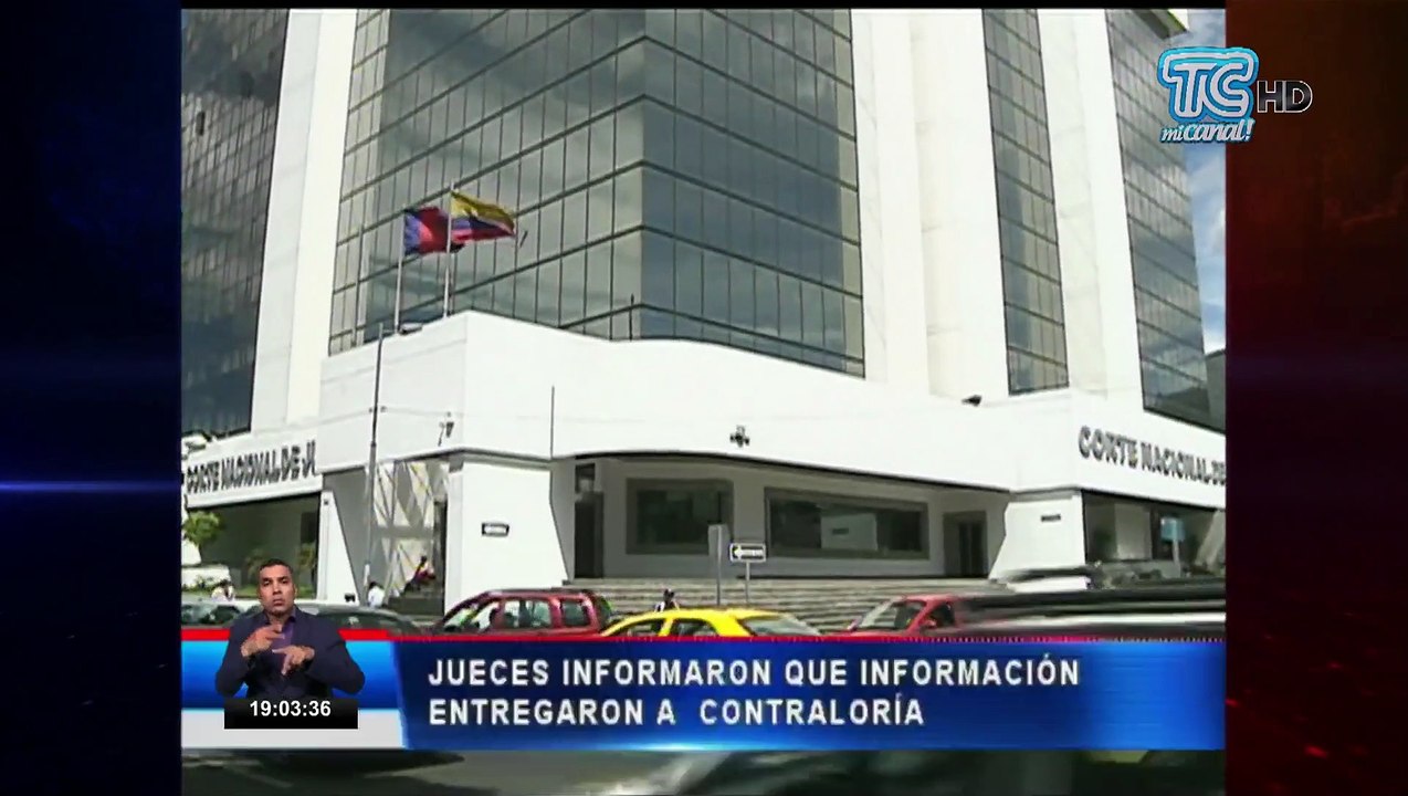 Jueces presentan declaración juramentada