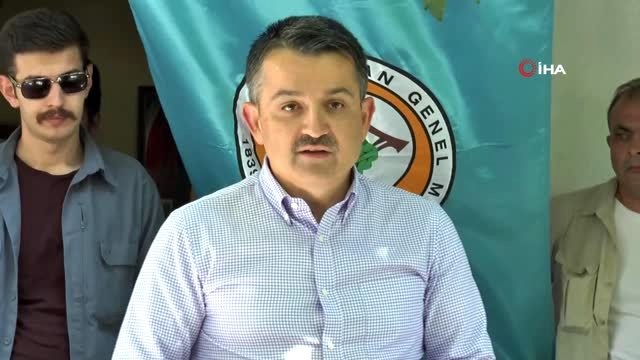 Tarım ve Orman Bakanı Pakdemirli: Yangına ilk müdahaleyi 12 dakikaya düşürdük