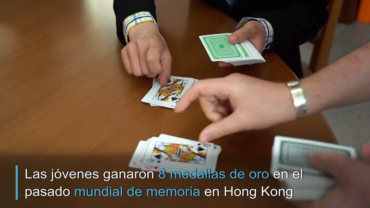 Norcoreanas expertas de la memoria