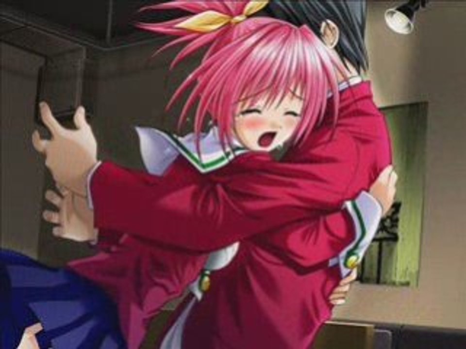 Anime girl couple - tristesse / sadness