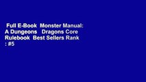 Full E-Book  Monster Manual: A Dungeons   Dragons Core Rulebook  Best Sellers Rank : #5