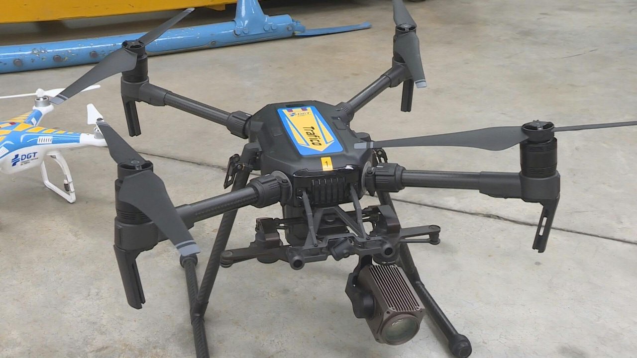 Spain uses drones to fine irresponsible drivers