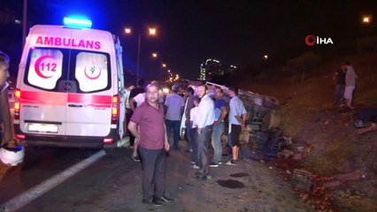 TEM otoyolunda kaza: 2 yaralı