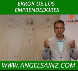 ERROR DE LOS EMPRENDEDORES