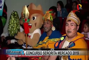 Talento y belleza en la coronación de la “Señorita Mercado Ate 2019”