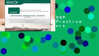 Full E-Book  CISSP Official (ISC)2 Practice Tests  Best Sellers Rank : #3