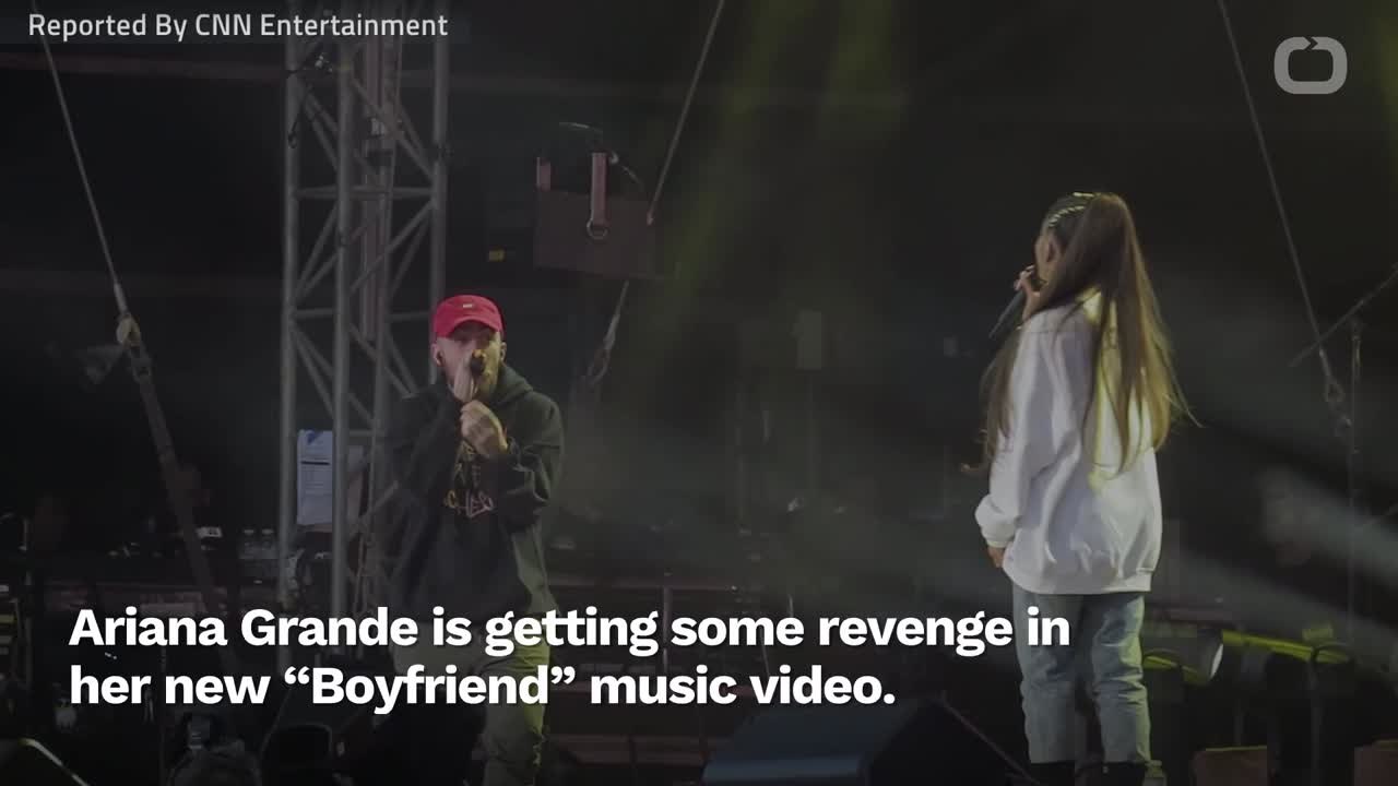 Ariana Grande Getting Revenge In "Boyfriend" Video