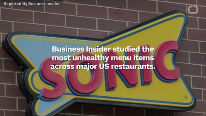 The Most Unhealthy Items On The Menu