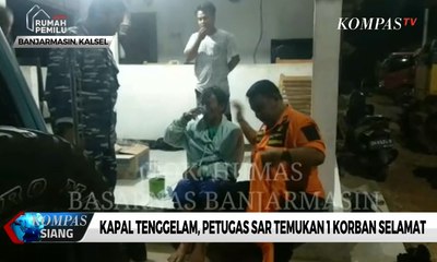 下载视频: Kapal Tenggelam, Petugas SAR Temukan 1 Korban Selamat