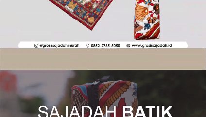 jual sajadah batik di yogyakarta
