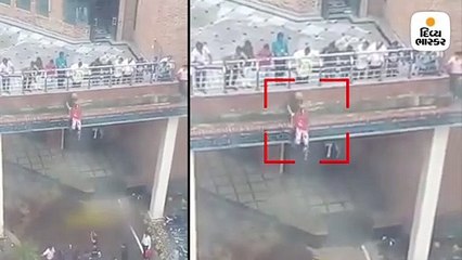 માતા સાથે ઝગડો થતાં હૉસ્પિટલની છત પરથી યુવતીએ કુદવાની કોશિશ કરી