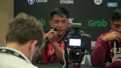 Geje Eustaquio on his fight