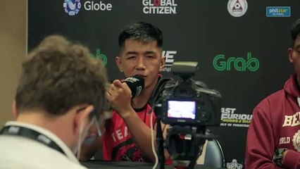 Geje Eustaquio on his thought with the team performance