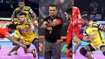 Pro Kabaddi League 2019 : Telugu Titans And U.P. Yoddha Play Out The First Tie Of Season 7