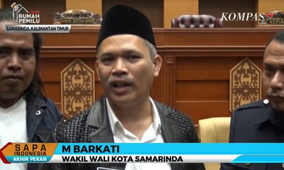 M Barkati Terpilih Sebagai Wakil Wali Kota Samarinda