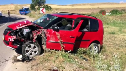 Bayburt’ta trafik kazası: 9 yaralı