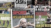 La guerre est déclarée entre le PSG et Neymar, le transfert record de Maguire à Manchester fait les gros titres en Angleterre