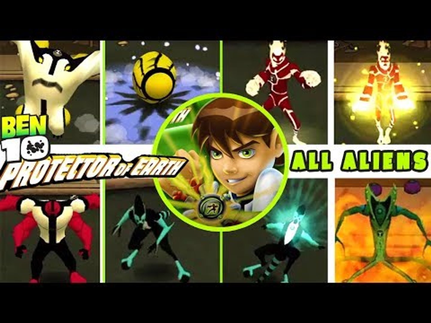 BEN 10 Protector of Earth ALL ALIENS + All Combos - video Dailymotion