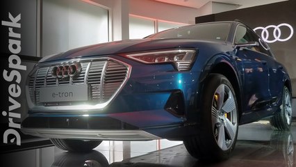 Audi India Unveils The e-Tron At Their First Digital Customer Showroom In Gurugram