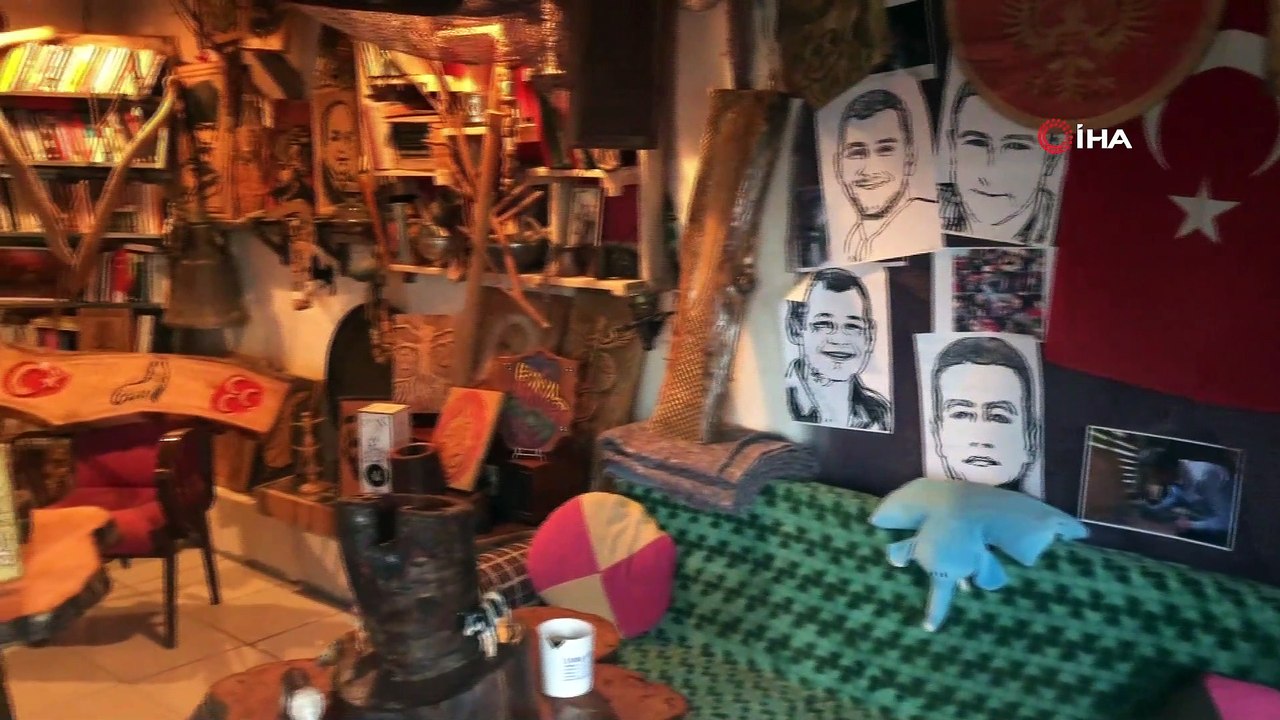 Hobi olarak başladığı işte atölyesini kurdu