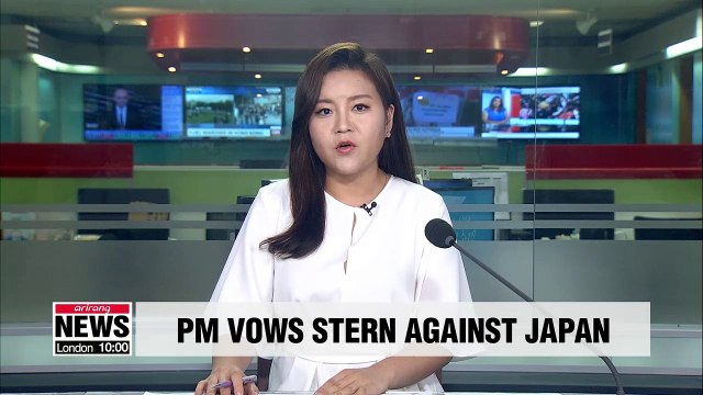 S. Korea's PM calls for stern action against Japan's trade retaliation