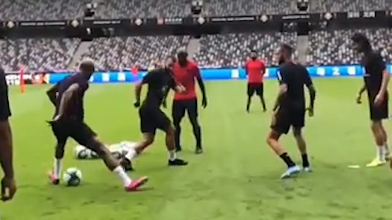 Quand Jesé se paye Kimpembe à l'entraînement du PSG