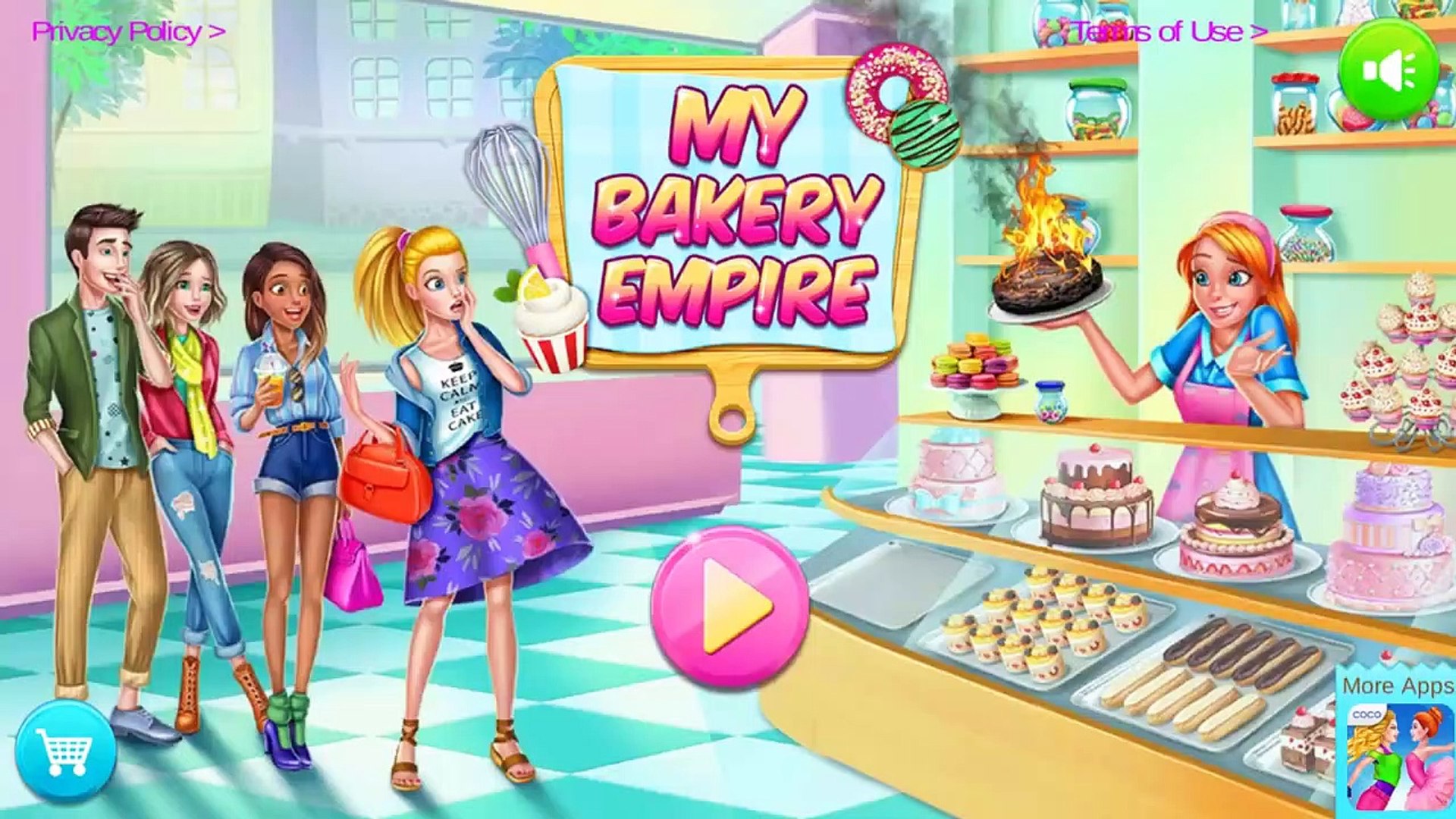 My Bakery Empire - Bake, Decorate & Serve Cakes - Fun Learn Cake Cooking &  Colours Kids Games - video Dailymotion