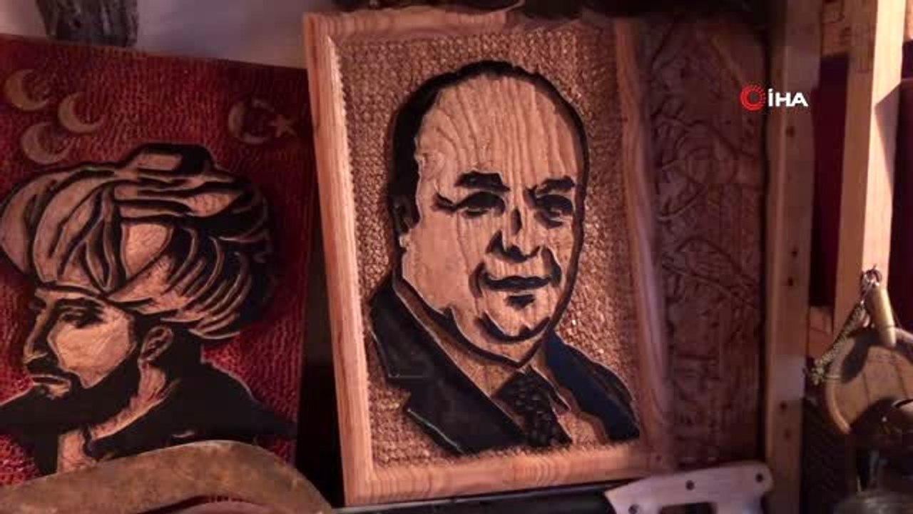 Hobi olarak başladığı işte atölyesini kurdu