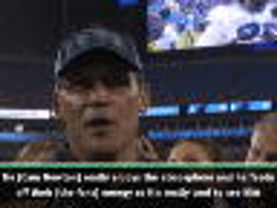 Panthers coach Rivera  pleased with Newton's pr...