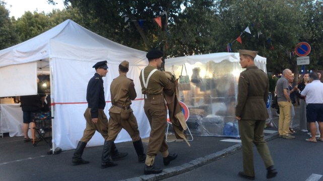 Un bal populaire swing américain d’après-guerre