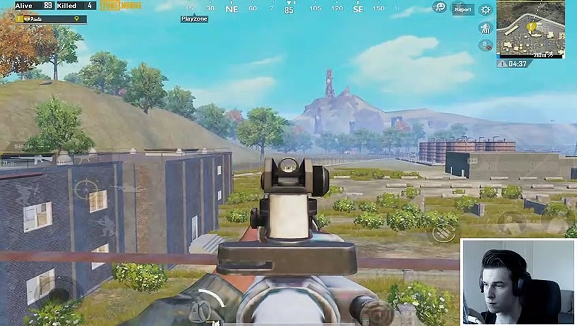 Aimbot Wallhack hacker 28 kills solo vs squad pubg mobile