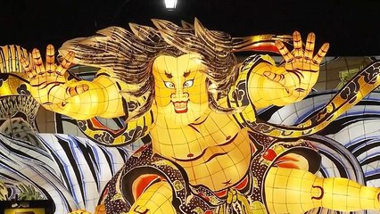 Rengarenk maketleriyle Japonya'nın Aomori Nebuta Festivali'ne 3 milyon ziyaretçi bekleniyor