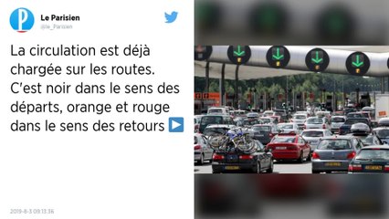 Circulation chargée sur les routes ce samedi pour le grand chassé-croisé de l’été