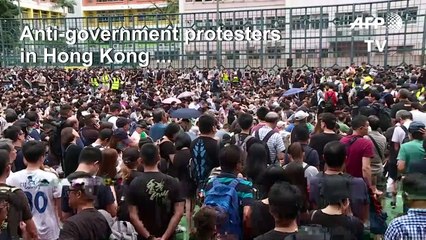 Hong Kong protesters defy warnings with weekend rallies