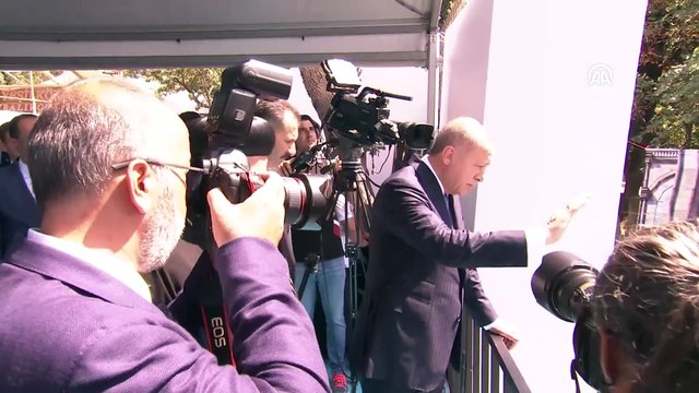 Cumhurbaşkanı Erdoğan, Mor Efrem Süryani Kadim Kilisesi'nin temel atma törenine katıldı (4) - İSTANBUL