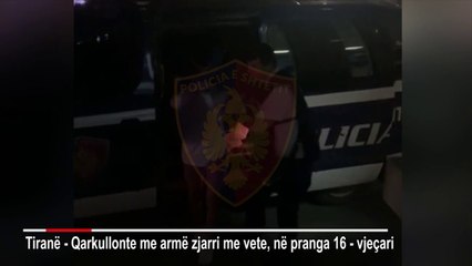 Qarkullonte me pistoletë në brez, i ikën policisë me vrap në fund arrestohet në rrugën 'Myslym Keta'