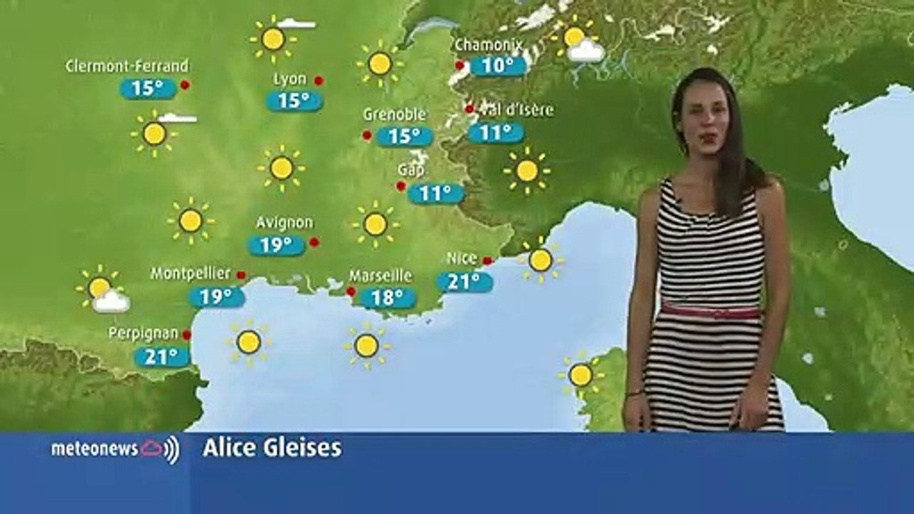 Votre météo du dimanche 4 août : journée chaude et ensoleillée