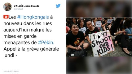 Hong Kong : Malgré la répression, la protestation compte s’exprimer ce week-end