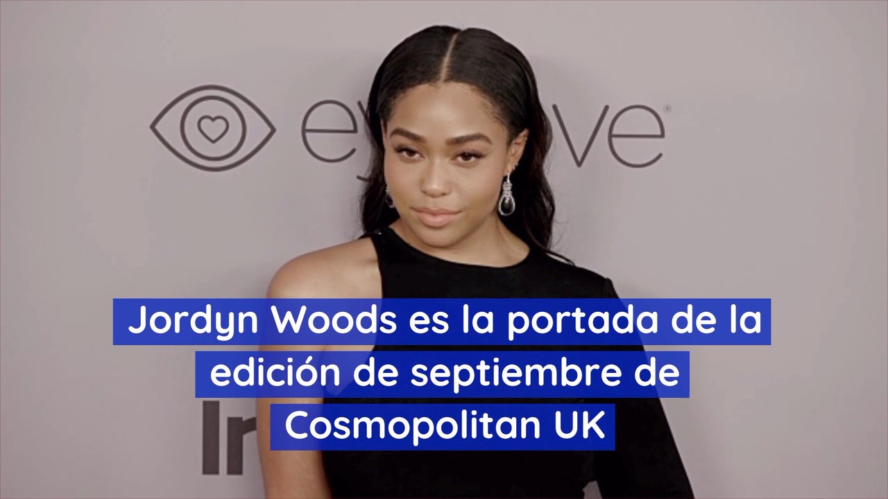 Jordyn Woods sale en la portada de la edición de septiembre de Cosmopolitan UK