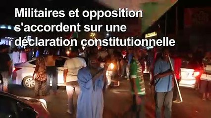 Des Soudanais célèbrent la signature de l'accord