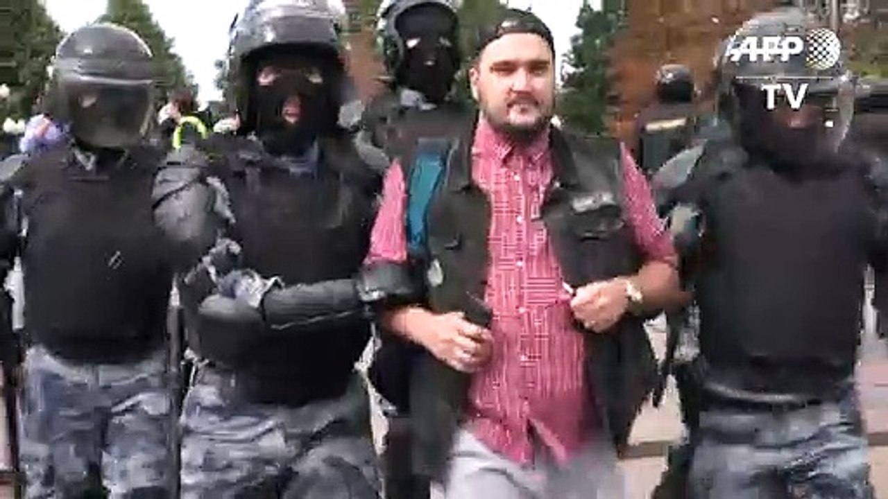 Demo für freie Wahlen: Hunderte Festnahmen in Moskau