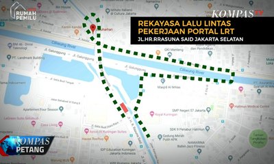Ini Rekayasa Lalu Lintas Jalan HR Rasuna Said