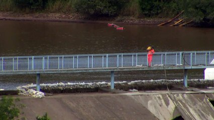 Emergency services continue Whaley Bridge repair