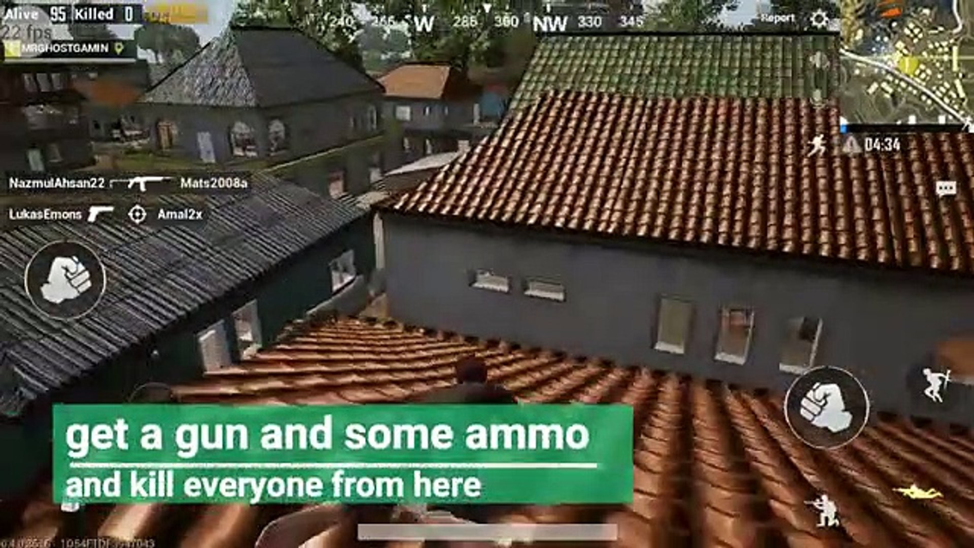 ⁣PUBG MOBILE SECRET PLACES TO HIDE AND KILL