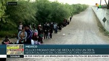 México: flujo migratorio se redujo 39% según cifras oficiales