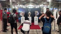 Şampiyonlar Ligi, Süper Kupa ile Avrupa Ligi kupaları İstanbul Havalimanı'nda sergileniyor