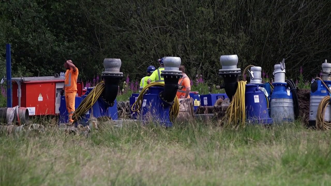 Drohender Dammbruch in England: Starkregen könnte Lage verschlimmern