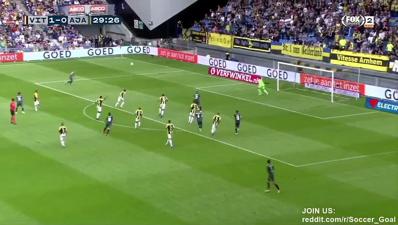 Donny van de Beek Goal HD - Vitesse 1 - 1 Ajax - 03.08.2019 (Full Replay)