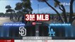 [3분 MLB] 샌디에이고 vs LA다저스 2차전 (2019.08.03)